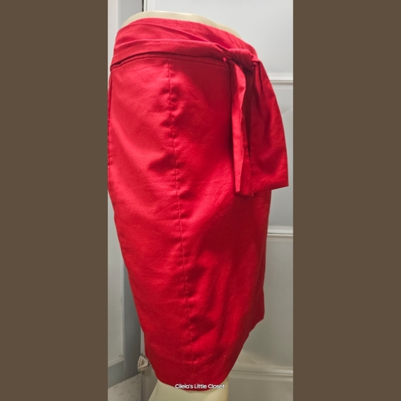 Banana Republic Skirt, Pencil, Red, 0 NWT✔️ - Picture 2 of 9